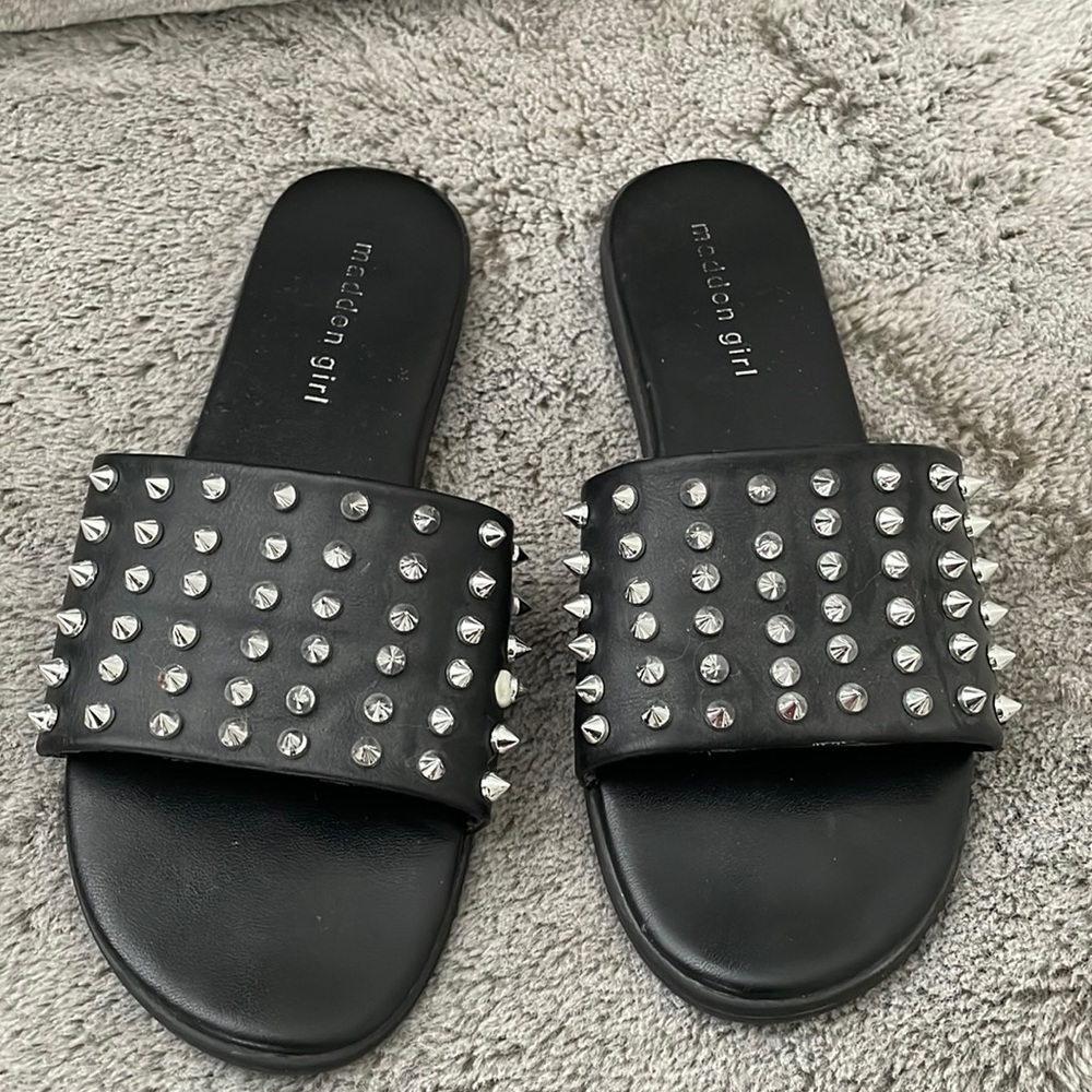 Madden Girl Spiked Sandals